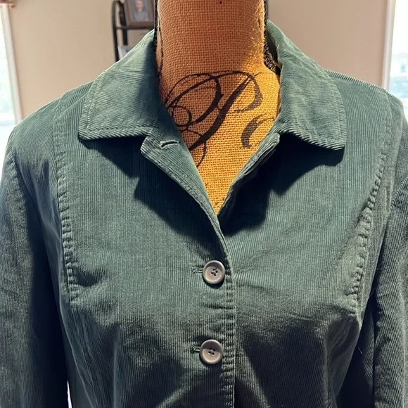 Talbots size 16 green jacket - Picture 2 of 4